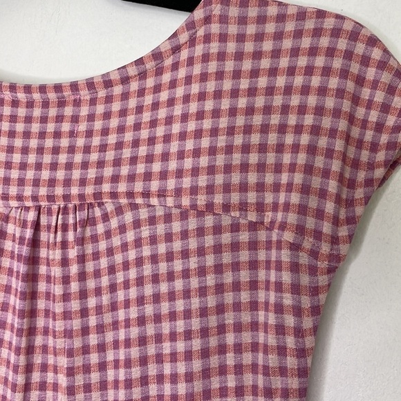 Urban Outfitters Pink Gingham Maxi Dress - Picture 9 of 10